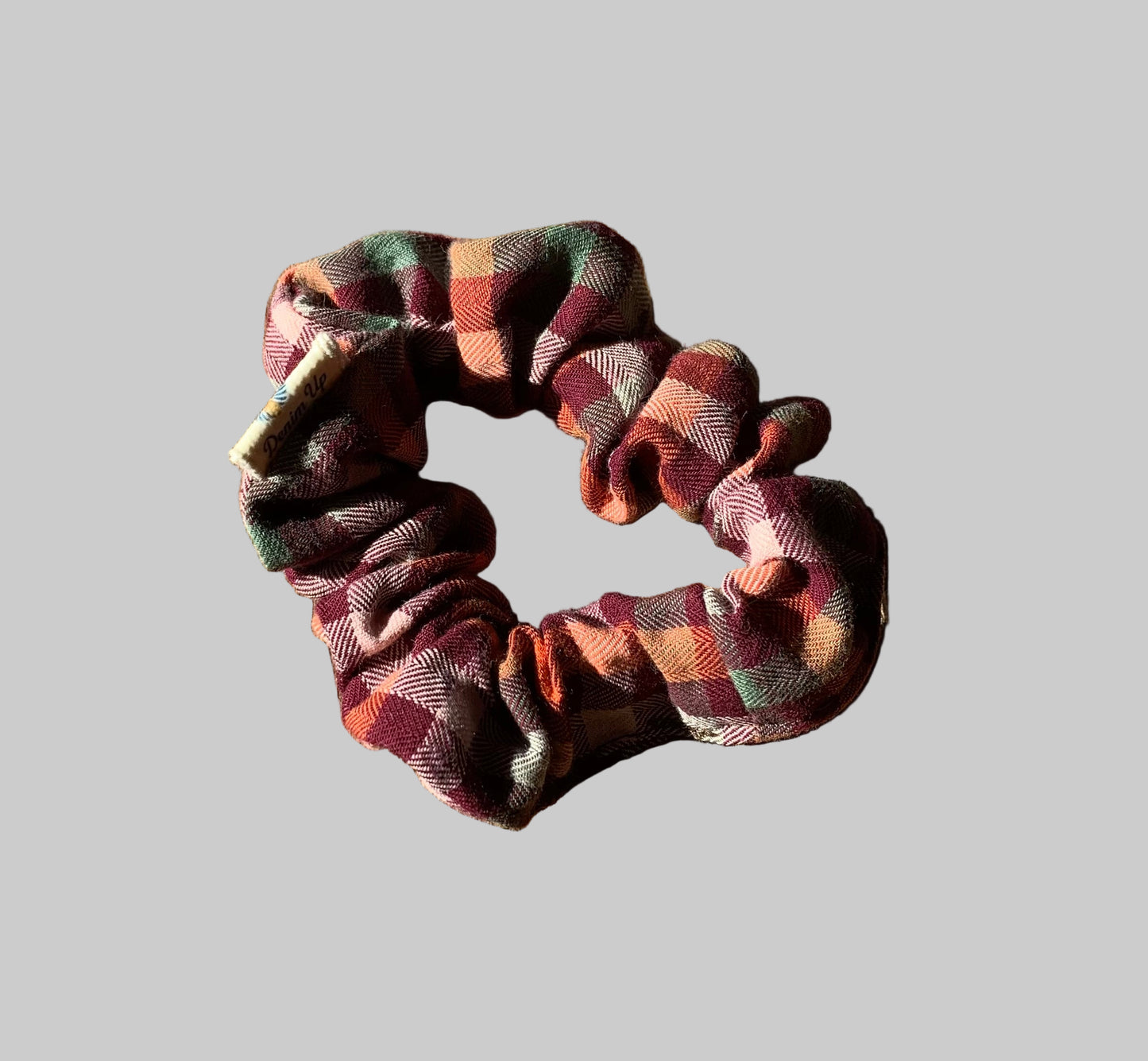 Falling for the Plaid Scrunchie