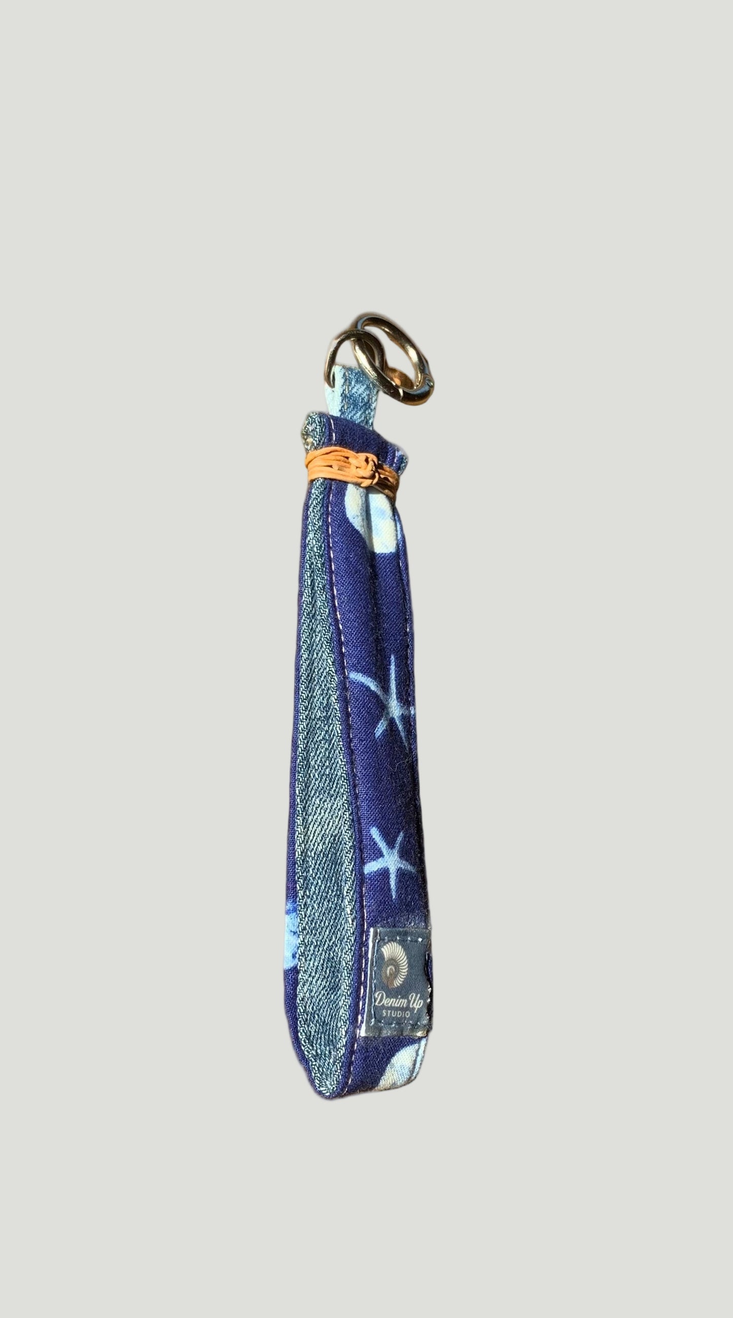 Ocean Treasures Denim Keychain