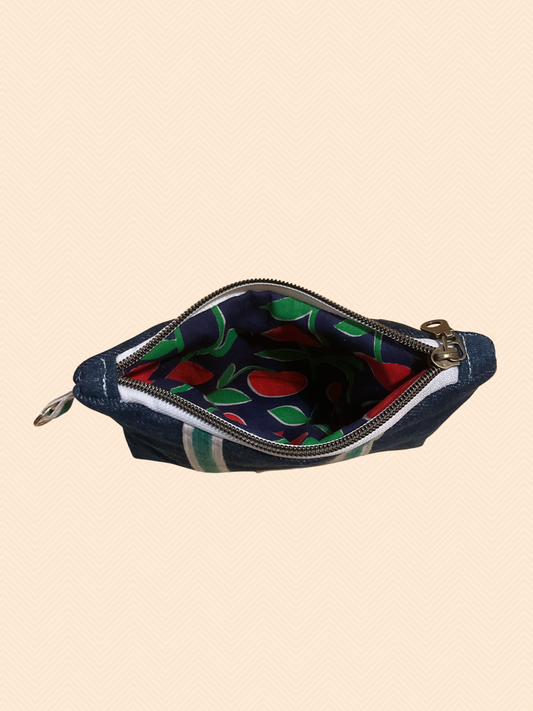 Nautical Cherry Zipper Pouch