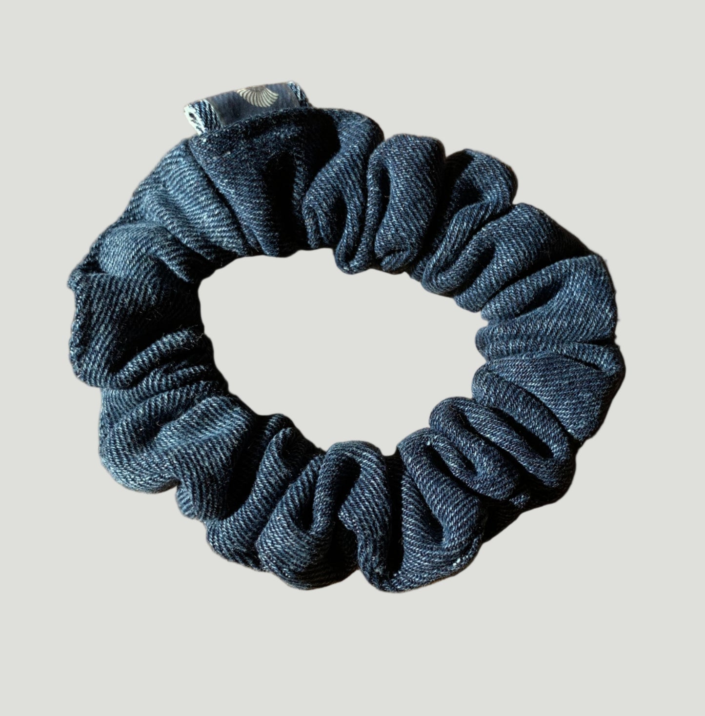 DUS Mini Signature Denim Scrunchie