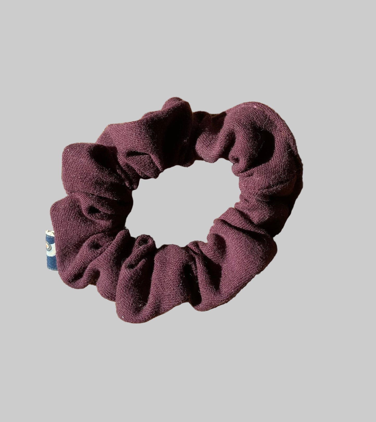 Pfeiffer Purple Denim Scrunchie