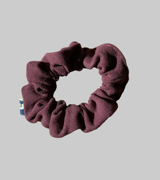 Pfeiffer Purple Denim Scrunchie