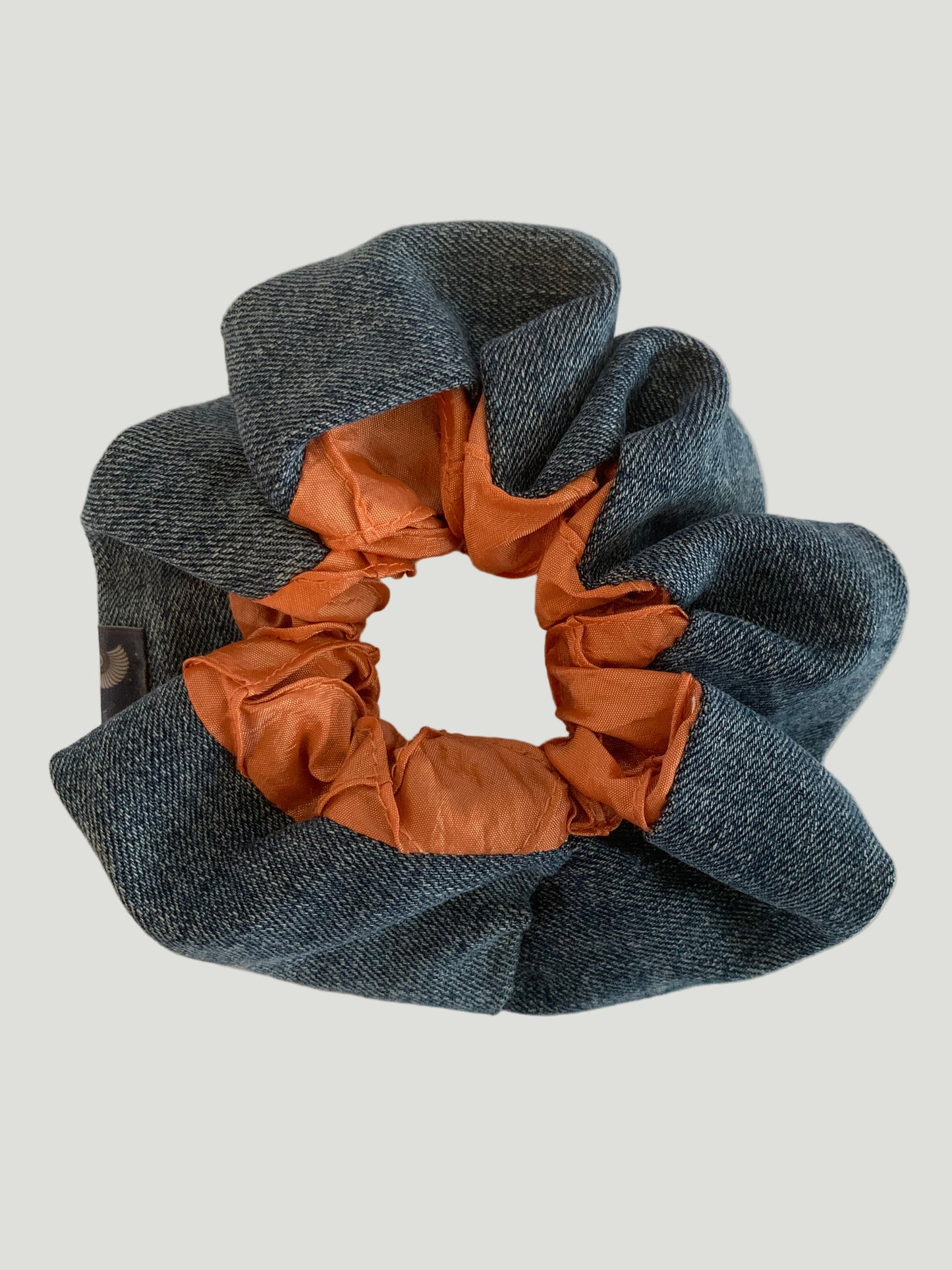 Unforgettable Sunset Collection - Denim Scrunchie & Key Chain