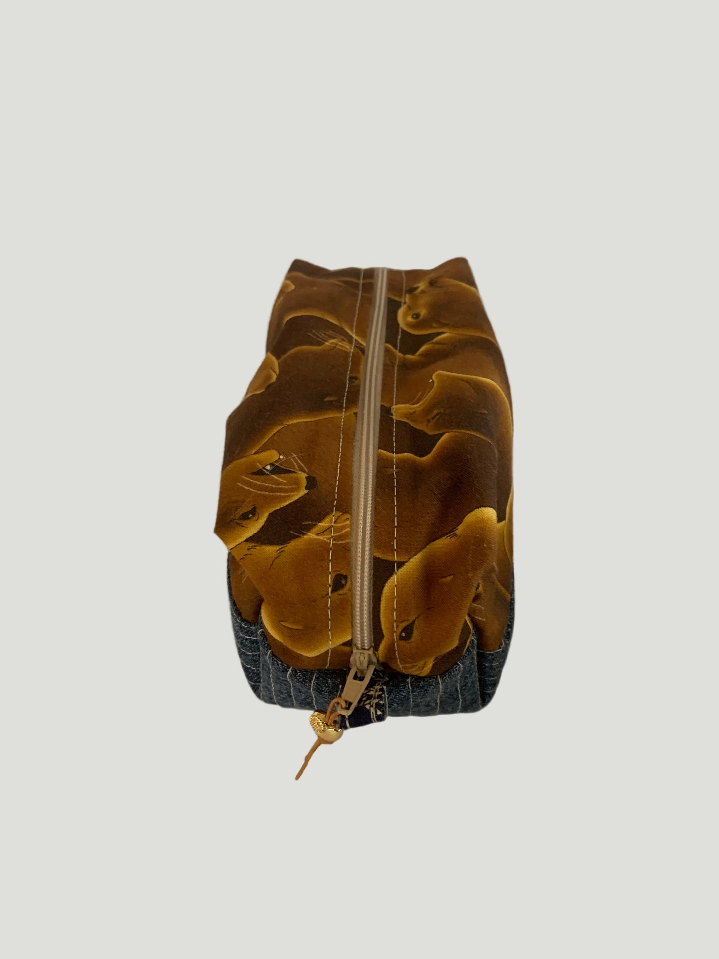 Sea Lion Boxy Zipper Bag – Soft Denim Special Release