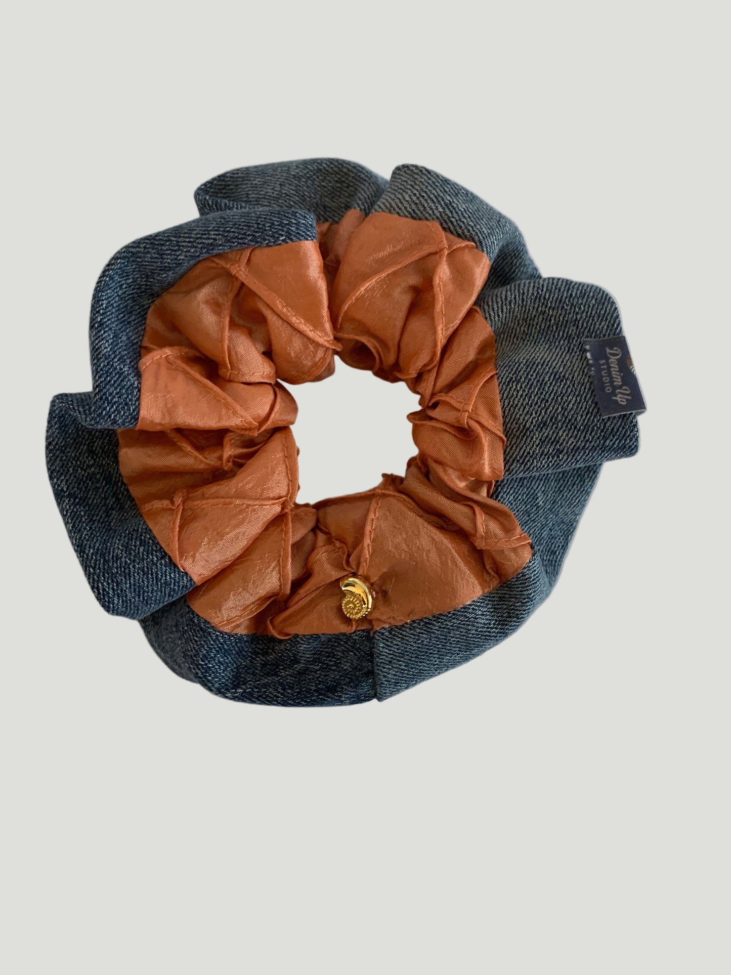 Unforgettable Sunset Collection - Denim Scrunchie & Key Chain