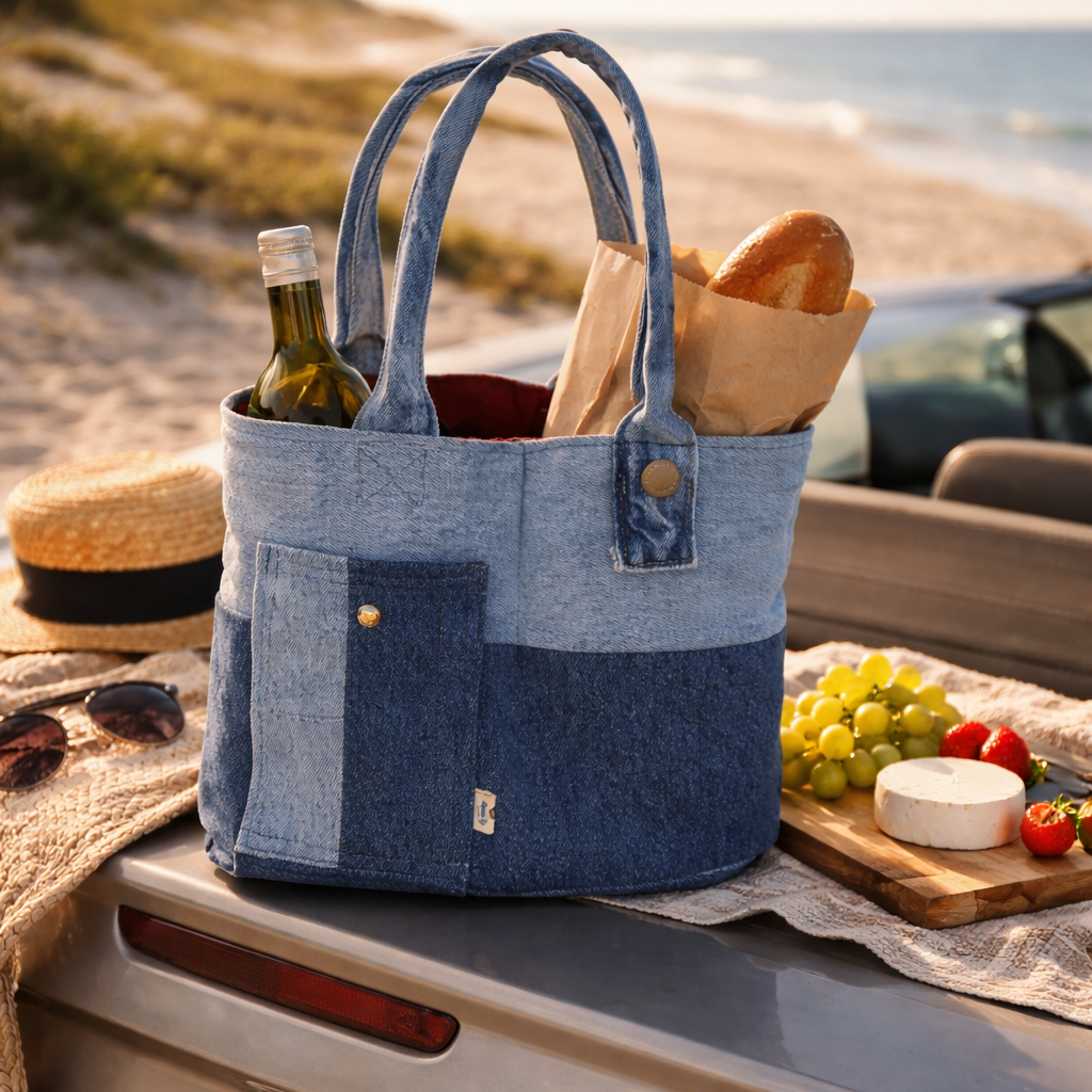 The Coastline Wine Tote